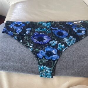 Cacique Blue Floral Intimates